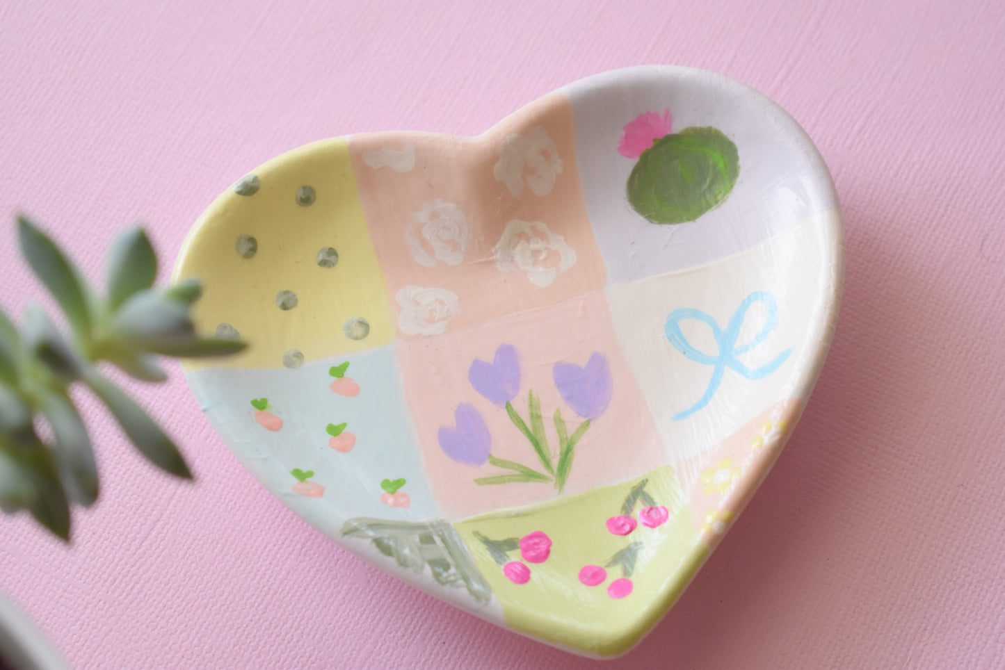 Hand Painted Jewelry Dishes
