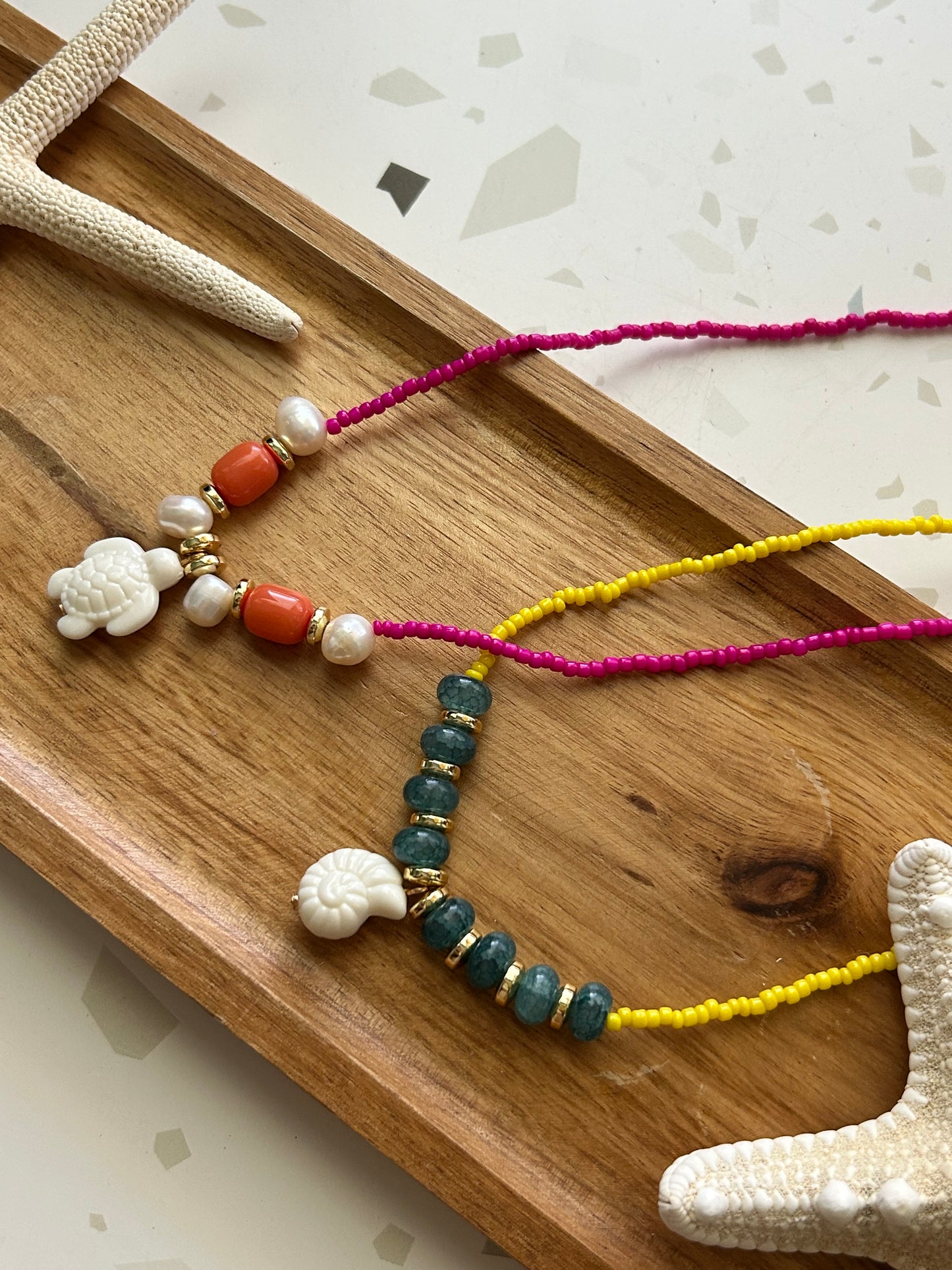 Mermaid - Beaded Necklace