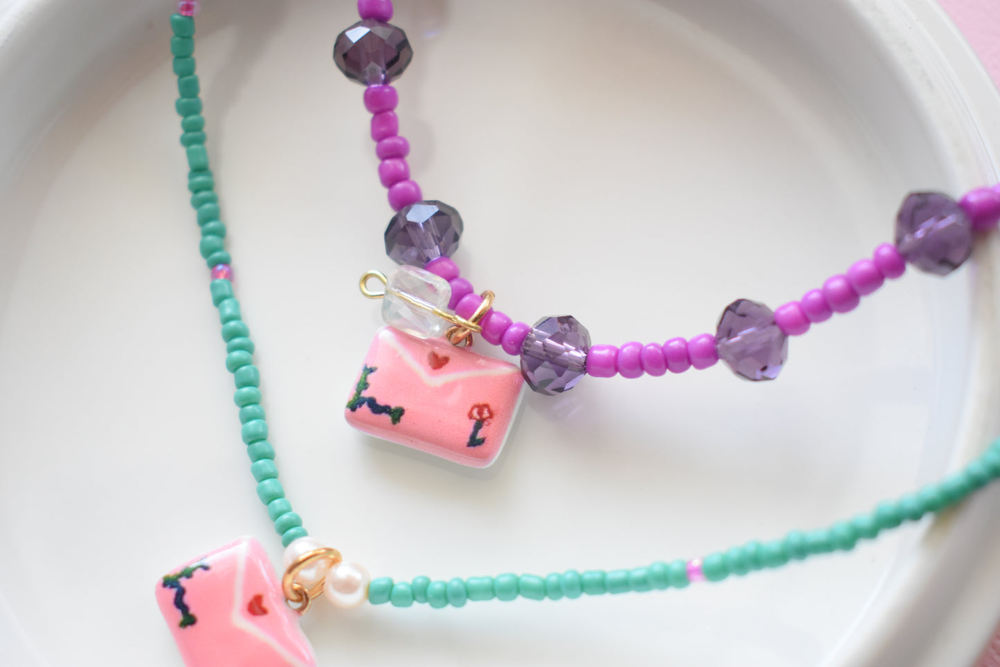 Love Letter - Beaded Necklace