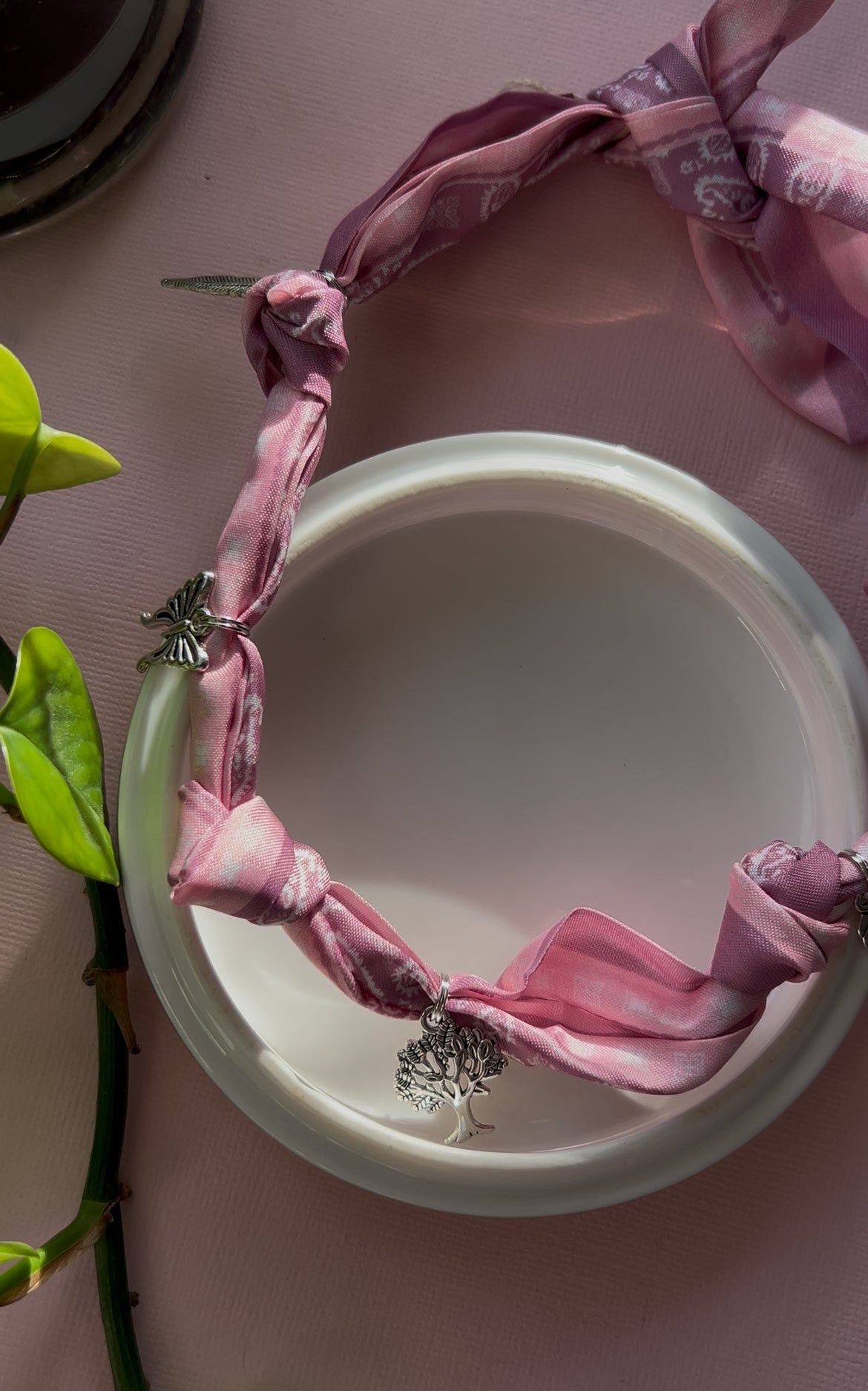 Butterfly Garden - Scarf Charm Accessory