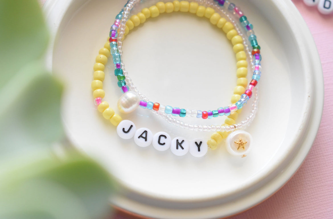 Sea Beaded - Summer BFF | Bracelet Stack | Freshwater Pearls | Friendship Bracelets