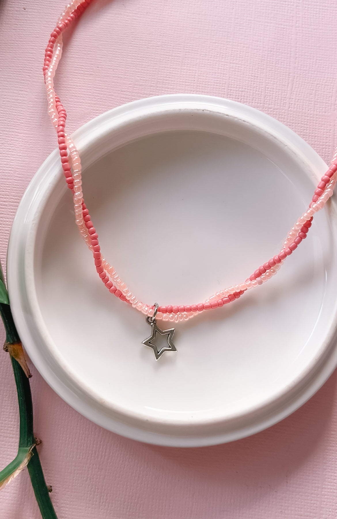 Rock Start - Seed Bead Necklace