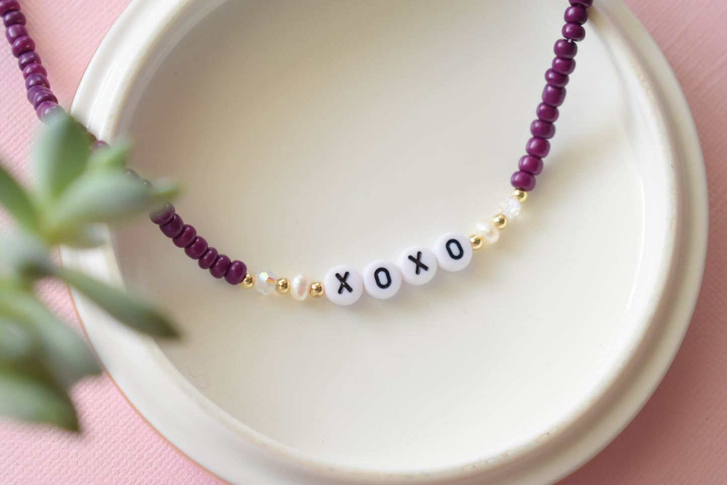 Purple - Friendship Necklace