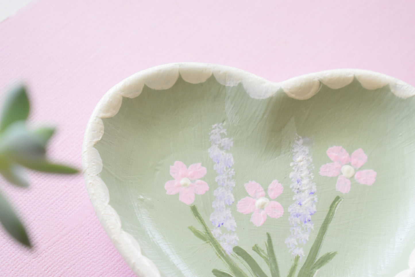 Hand Painted Jewelry Dishes