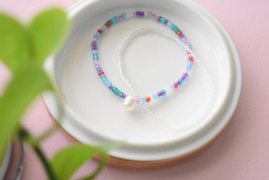 Sea Foam - Bracelet Stack