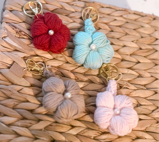 Cozy Blooms - Key Chains + Bag Charms