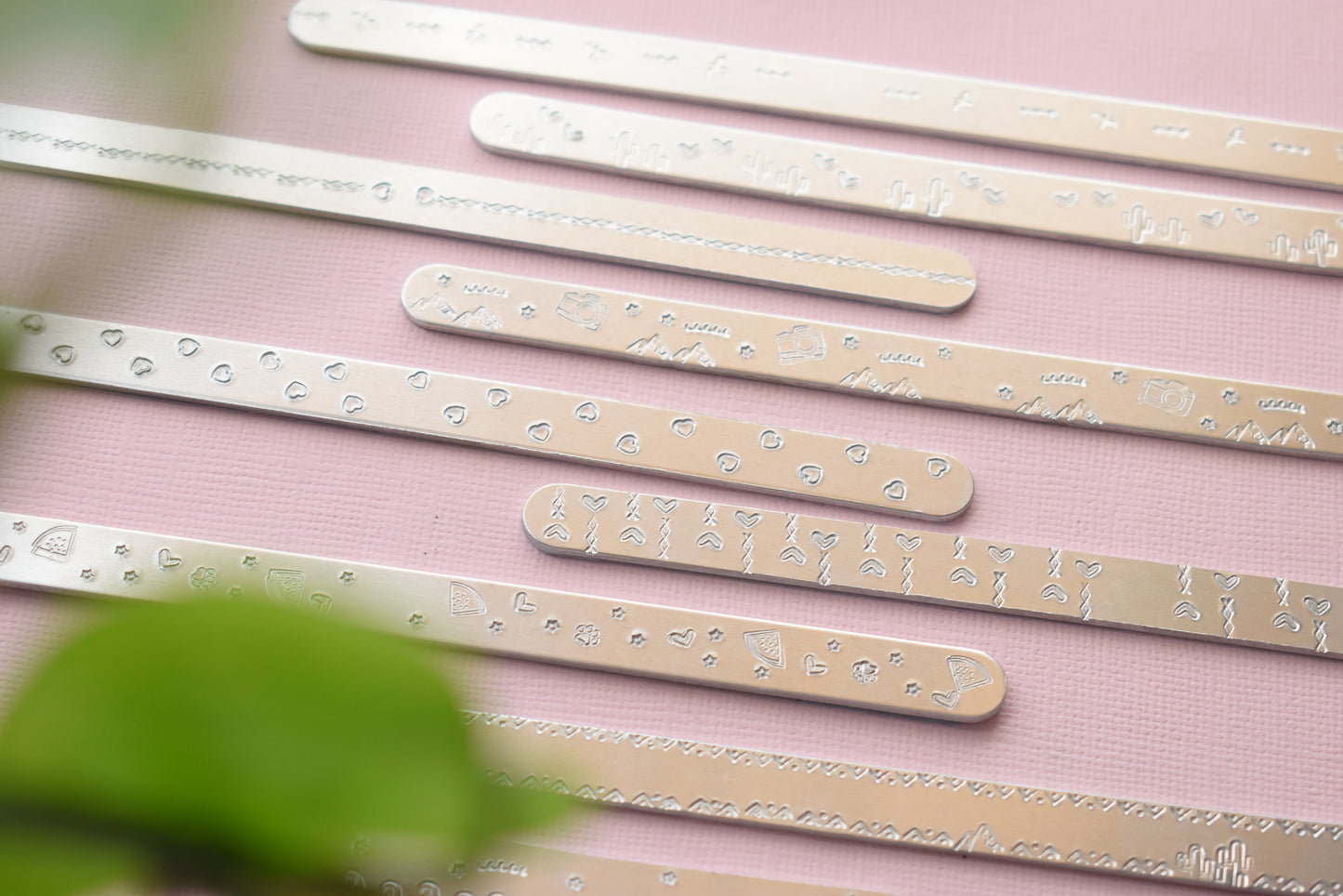 Personalizable Cuff Bracelet w/ Initial