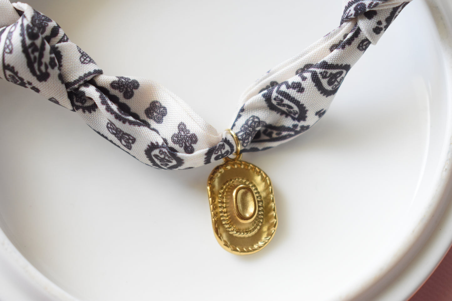 Cow Girl - Scarf Necklace