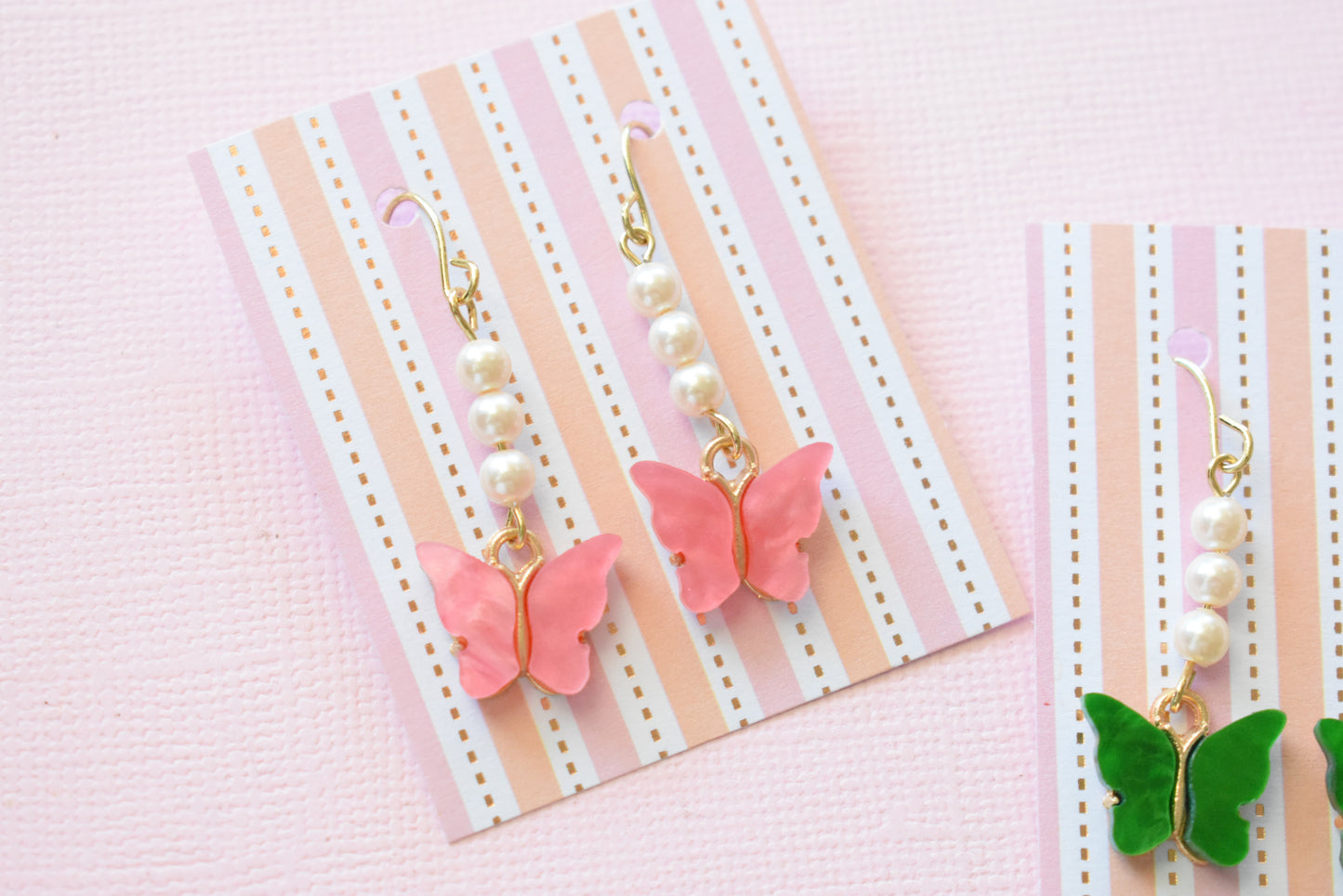 Butterfly Garden - Dangle Earrings