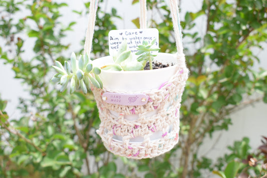 Wisteria - Crochet Planter