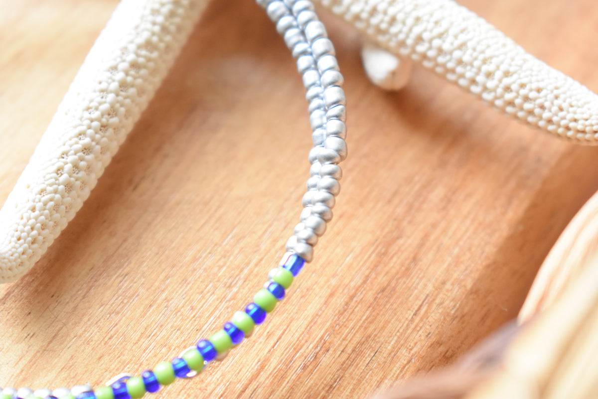 Freshwater Pearl & Stainless Steel Beaded Jewelry | 30th Anniversary Pearl Bracelet