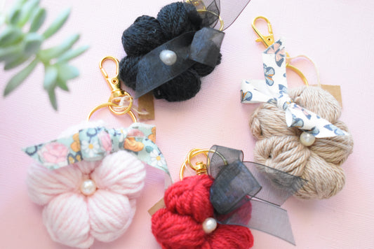 Cozy Blooms - Bag + KeyCharms