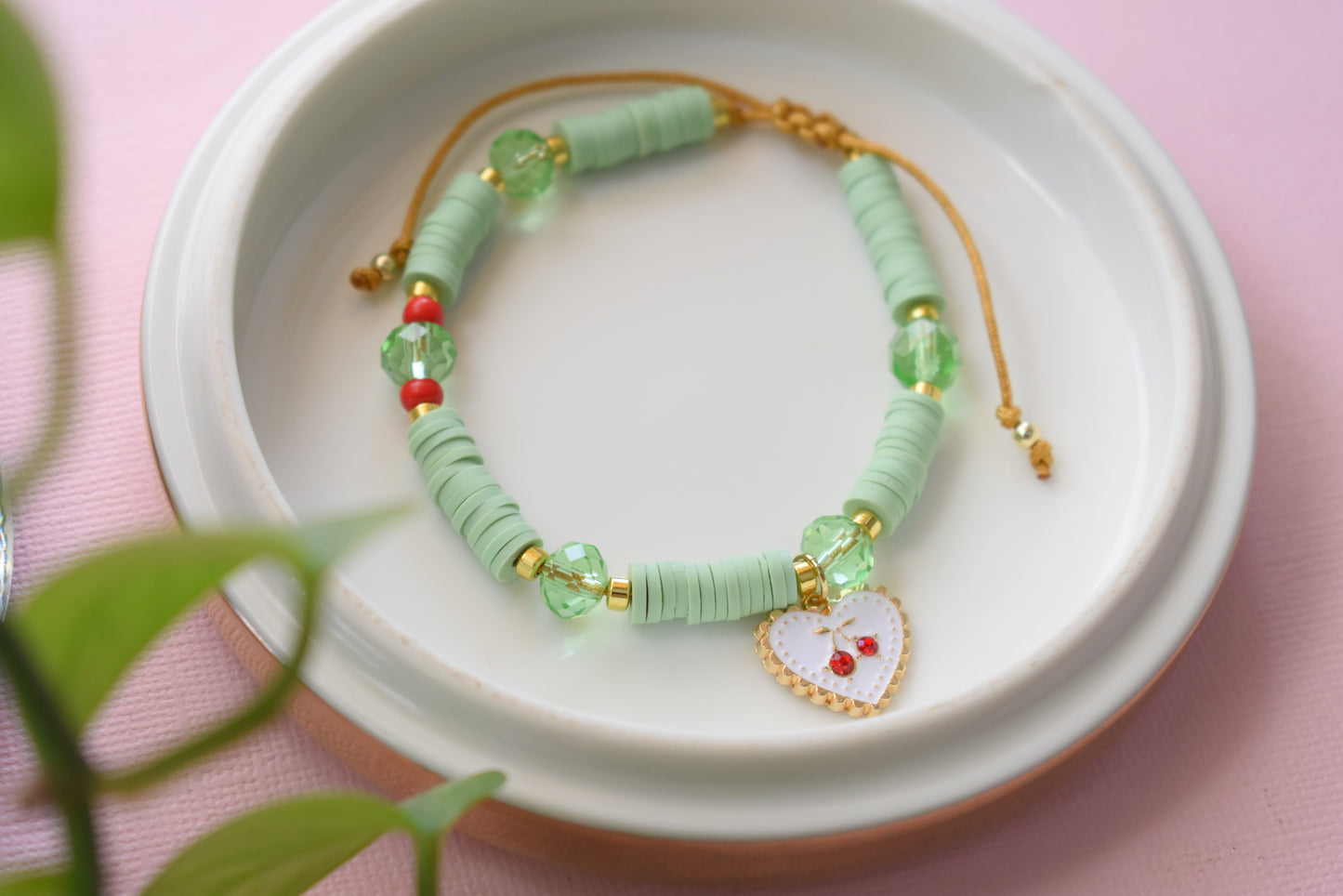 Cherries - Pull Bracelet