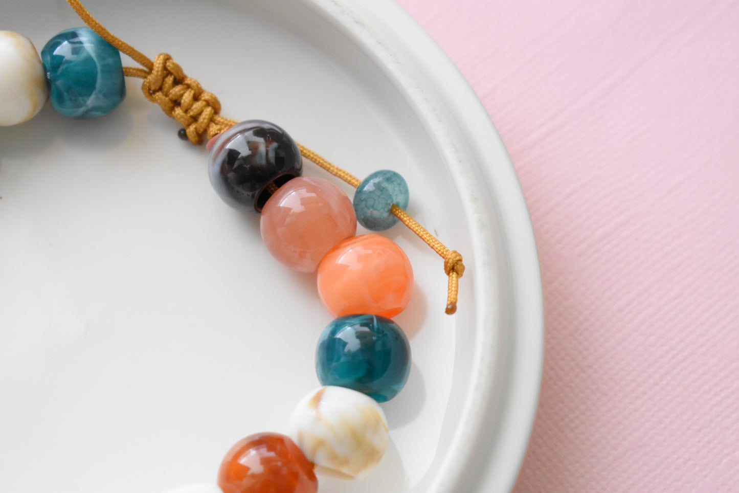 Back to School Chunky Letter Beaded Bracelet – Trendy Friendship Bracelet for Students & Teachers | Teach