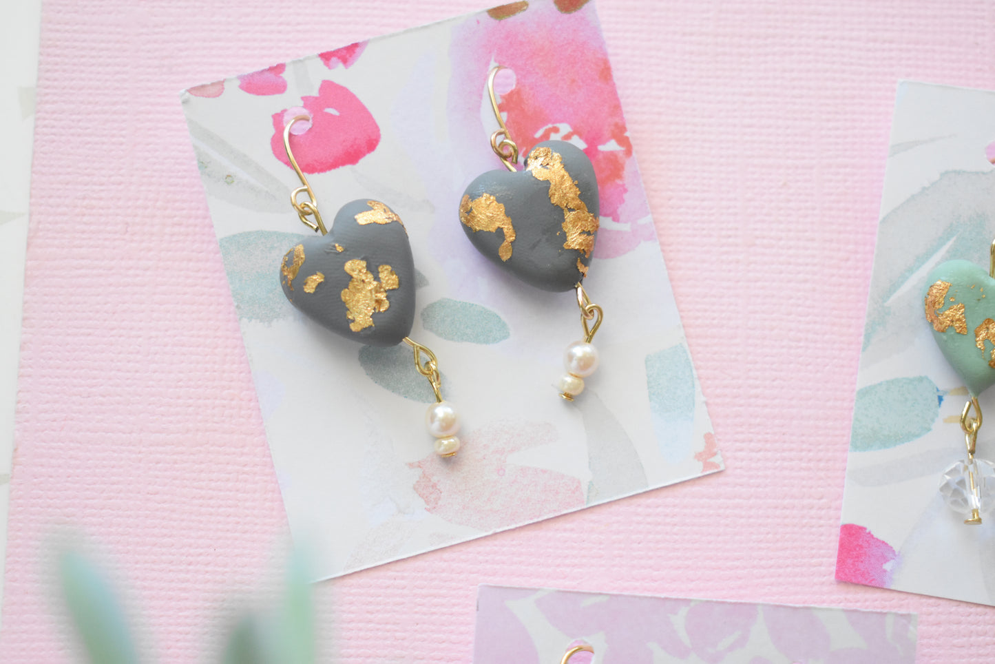 Golden - Dangle Earrings