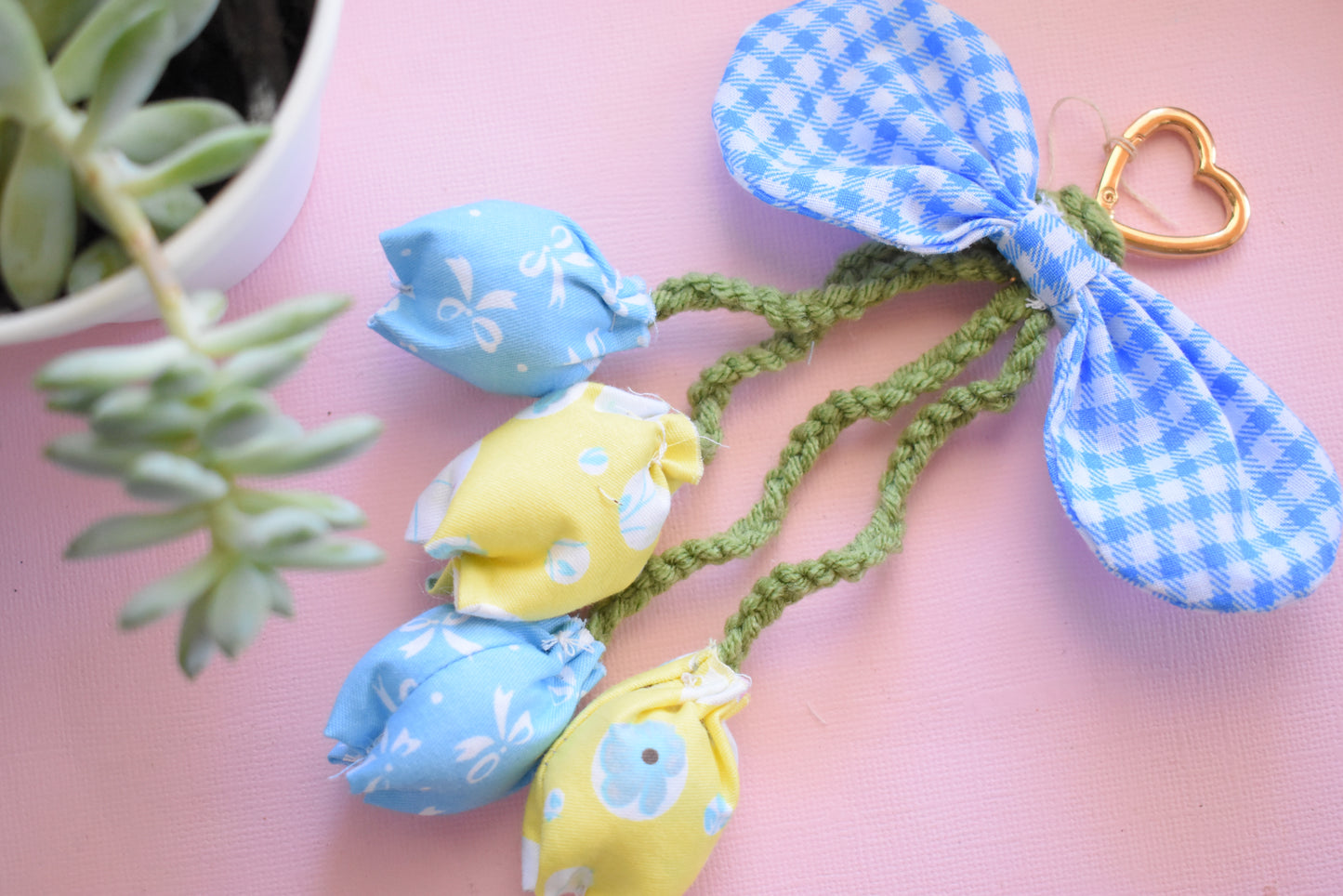 Tulips - Bag + Key Chains