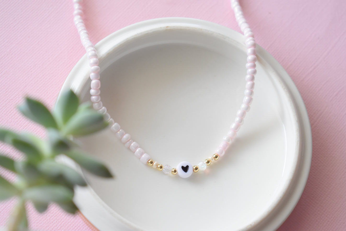 Light Pink - Friendship Necklace