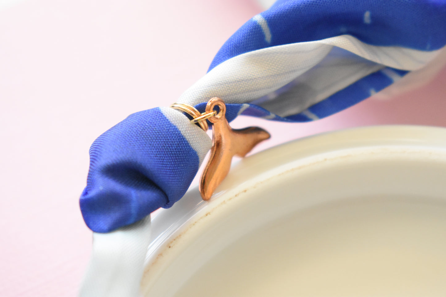 Clear Water - Scarf Charm Accessory