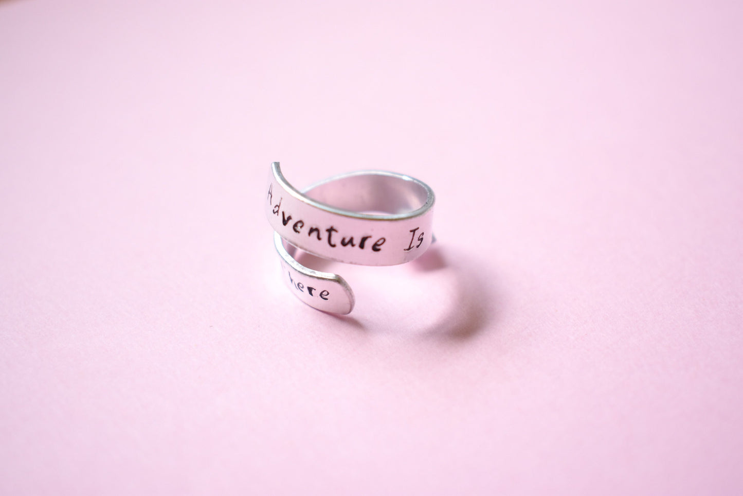 Custom/Personalized  - Aluminum Wrap Ring
